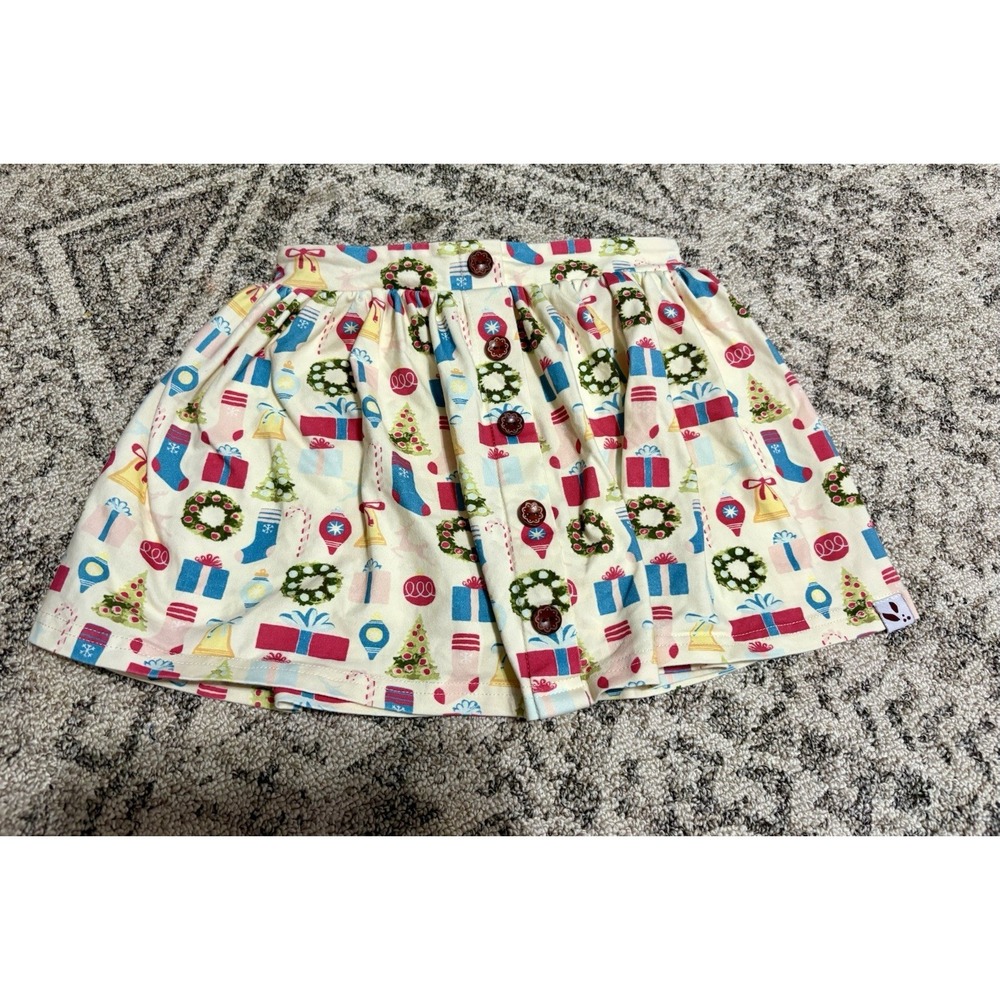 Sweet Honey Girls Christmas Skirt Size 10Y